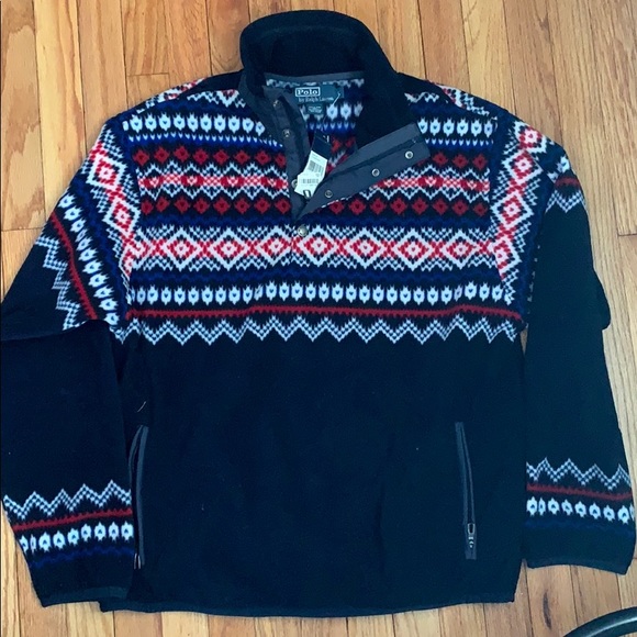 Polo quarter zip sweater